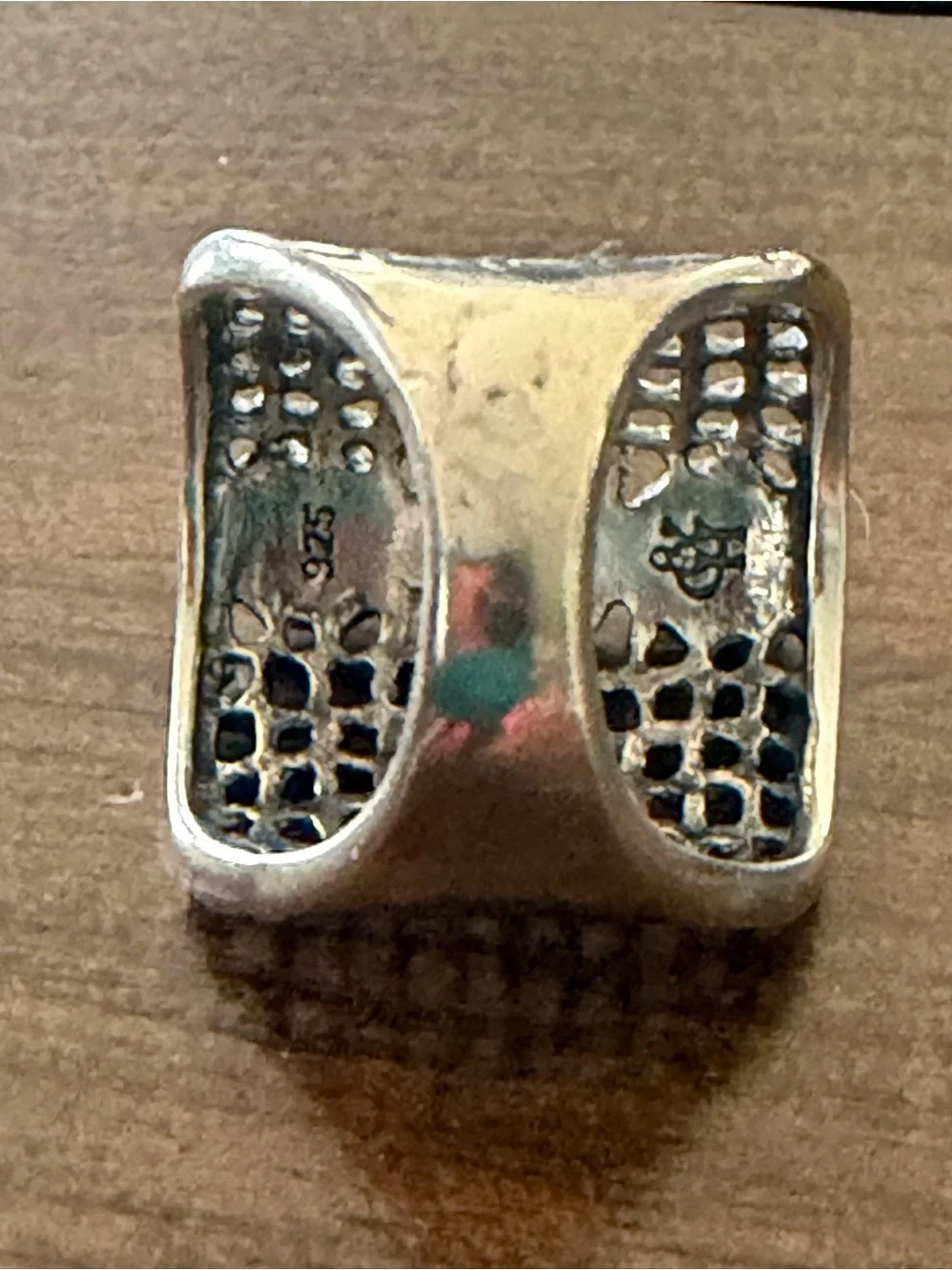 Grace & Heart TRIPLET Ring .925 SS Swarovski Multi Stones Jewelry R1450 Size 5